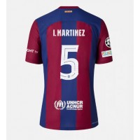 Muški Nogometni Dres Barcelona Inigo Martinez #5 Domaci 2023-24 Kratak Rukav